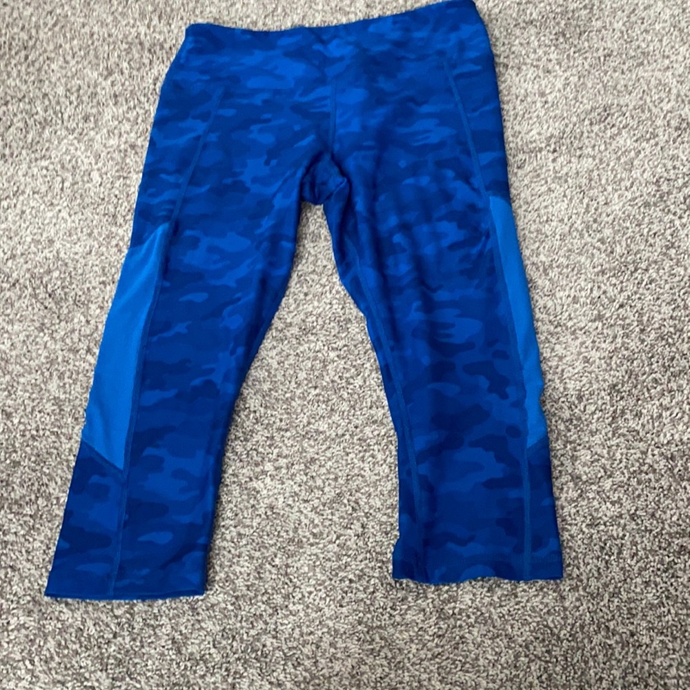 Women’s scorpio sol medium blue camo leggings